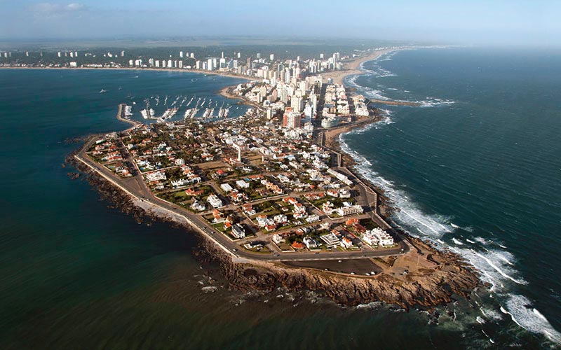 Strände in Punta del Este / URUGUAY